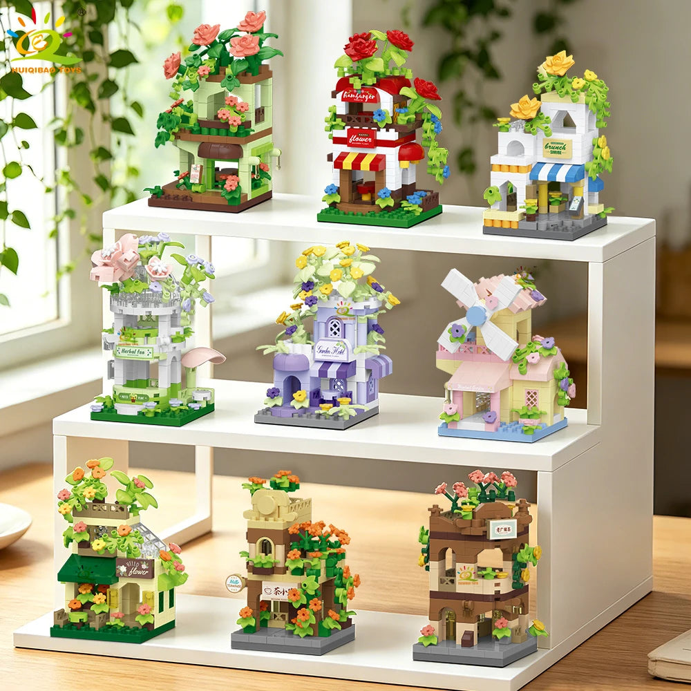 PENDRA Cute Store Micro Building Set