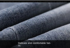 PENDRA Elastic Waist Denim Washed Pants
