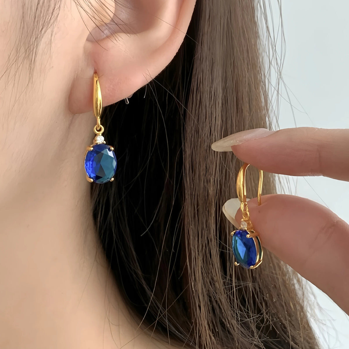VENTFILLE 925 Sterling Silver  Double Chain Tassel Stud Earrings For Women Minimalist Birthday Gift Party Jewelry 2021 New