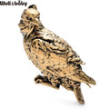 PENDRA Retro Alloy Bird Brooch