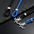 Unique Sea Turtle Rope Bracelets for Men,Multi Layer Braided Bracelet, Beach Surfer Jewelry Gift