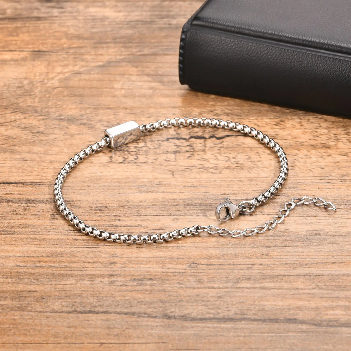 PENDRA Alphabet Letter Box Bracelet