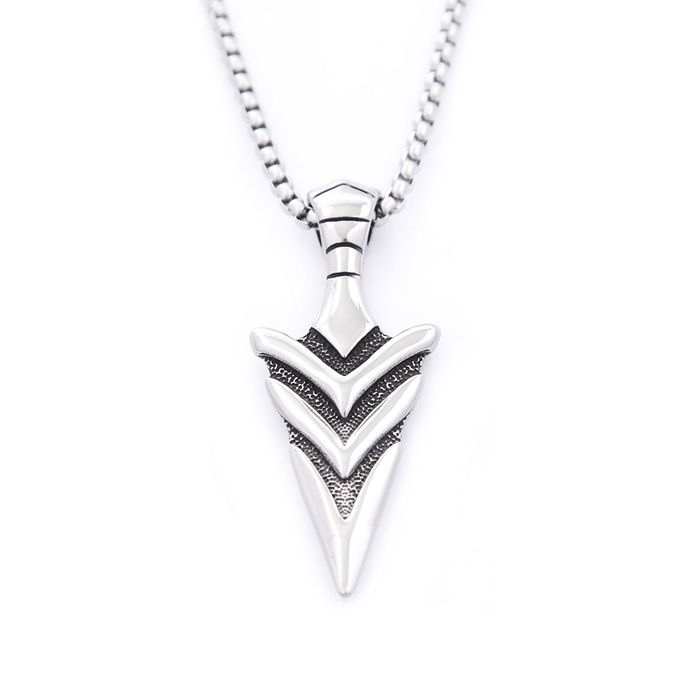 PENDRA Arrowforge Stainless Steel Arrow Pendant