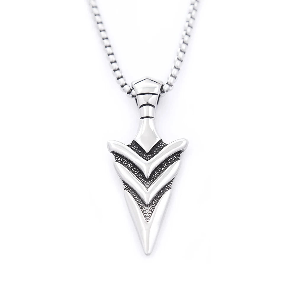 PENDRA Arrowforge Stainless Steel Arrow Pendant