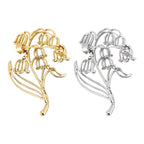 PENDRA Liliana Alloy Lily Flower Brooch