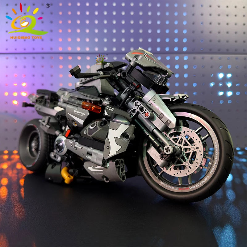 PENDRA High Tech Motorbike Toy Set