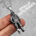 PENDRA Spaceman Astronaut Steel Necklace