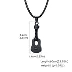 PENDRA Guitar Dog Dog Tag Necklace