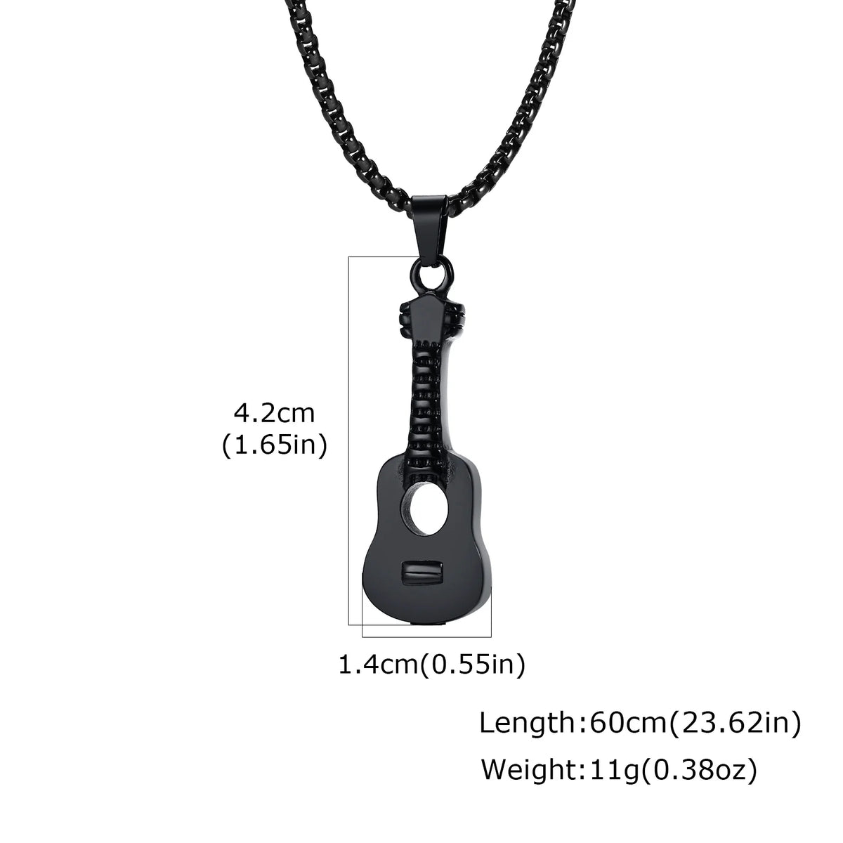 PENDRA Guitar Dog Dog Tag Necklace