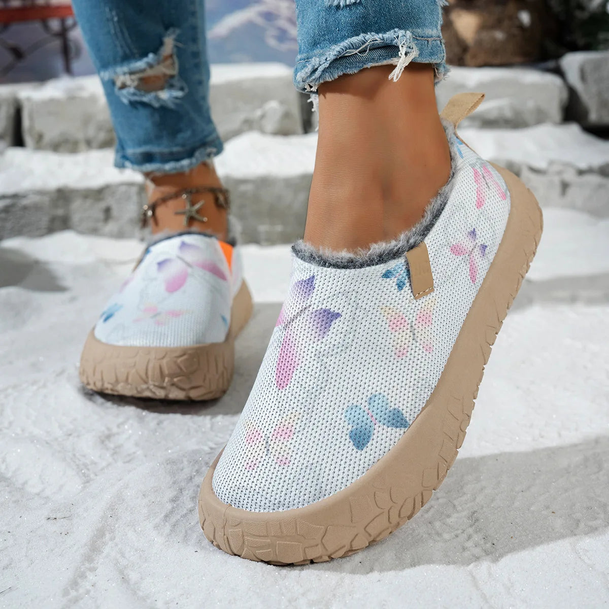 PENDRA Cotton Large Size Shoes