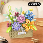 PENDRA Rose Sunflower Micro Building Set