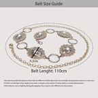 PENDRA Demiaya Metal Elegant Slim Waist Chain Belt