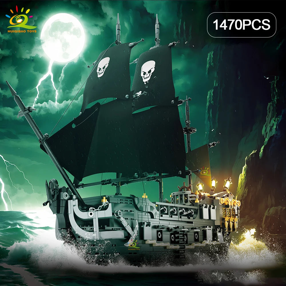 PENDRA Skeleton Ghost Black Building Set