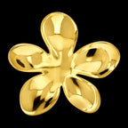 PENDRA Steelbloom 2-Color Stainless Steel Flower Brooch