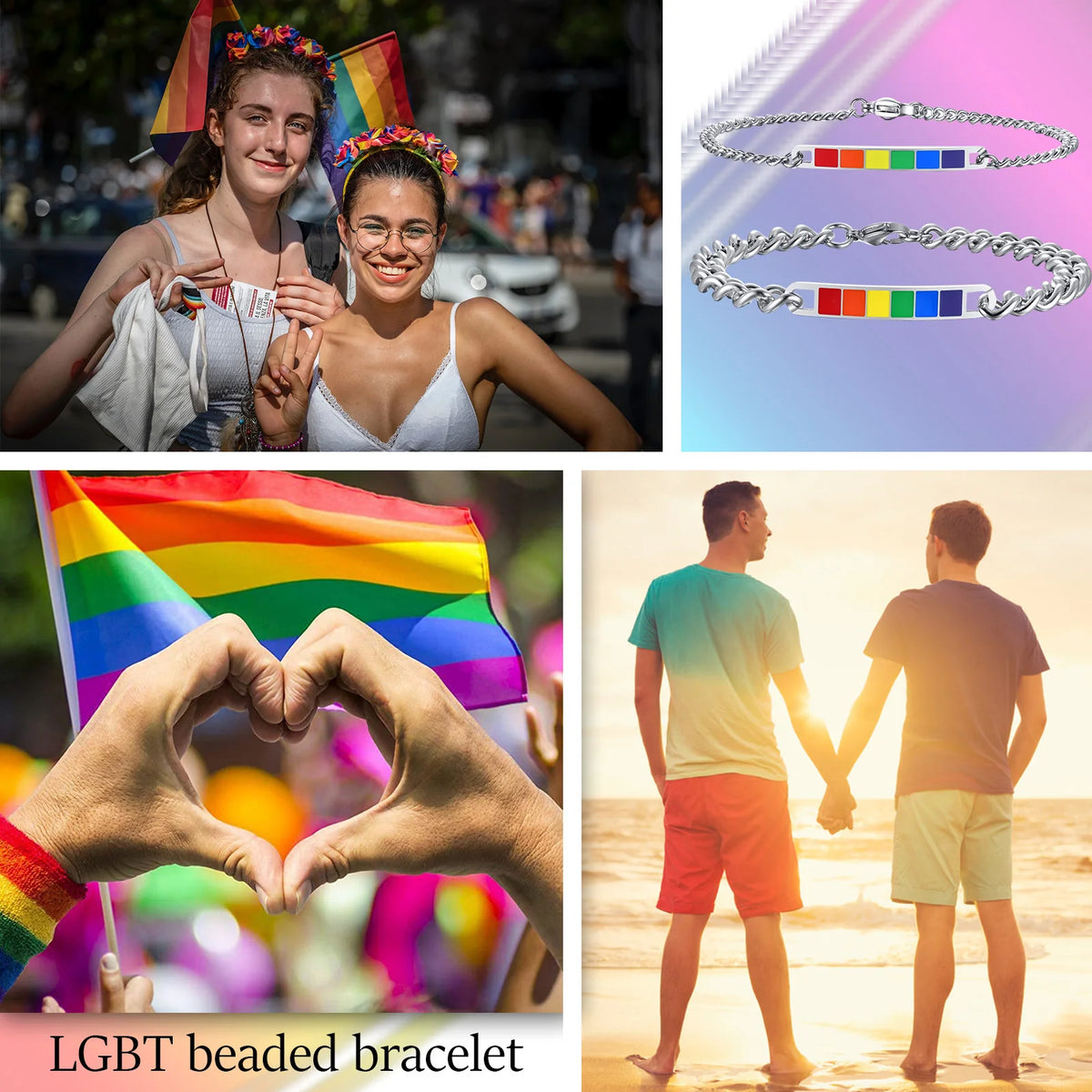 PENDRA Link Lgbt Bracelet