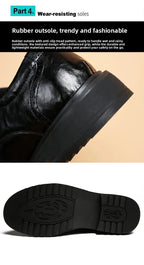 PENDRA Leather Lace Platform Shoes