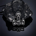 PENDRA Wolf Norse Dragon Necklace