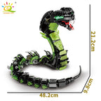 PENDRA Cobra Snake Animal Building Set