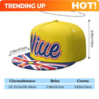 Niue Flat Brimmed Cap Custom Made Name Team Logo Hip-hop Hat Country Travel Fishing Polynesian Nation Island Flags Headgear