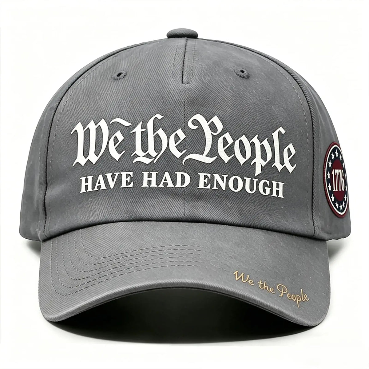 We The People Hat for Men Women We The People Had Enough Patriotic Baseball Cap Freedom USA Hat