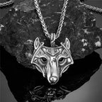 PENDRA Wolf Norse Celtic Necklace
