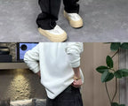 PENDRA Wide Leg Zipper Straight Pants
