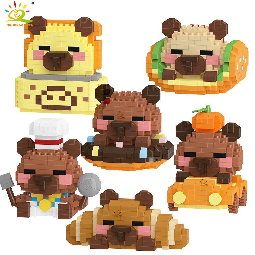 PENDRA Capybara Cavy Micro Building Set