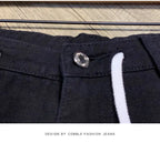 PENDRA Denim Distressed Harem Pants