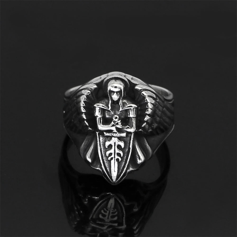 PENDRA Angel Wings Vintage Ring