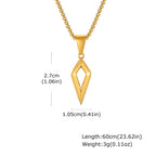PENDRA Star Geometric Necklace
