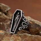 PENDRA Vampireskull Gothic Vampire Skull Ring
