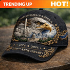 PENDRA Eagle Patriotic Baseball Cap