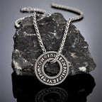 PENDRA Rune Gold Futhark Necklace