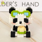 PENDRA Cute Panda Micro Building Set