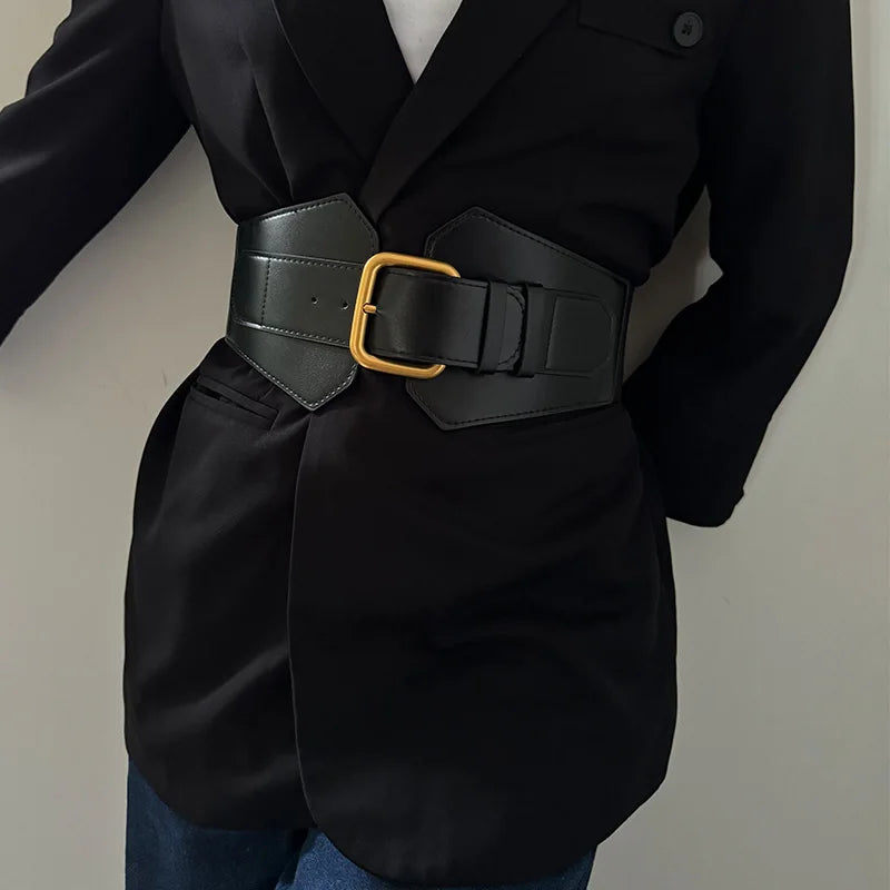PENDRA Fayera Black Elegant Elastic Corset Belt