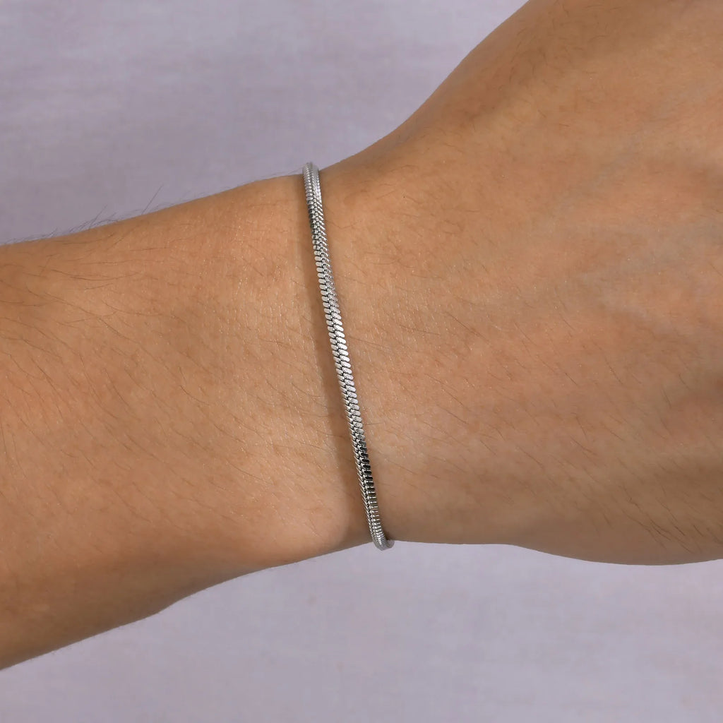 PENDRA Square Snake Bracelet