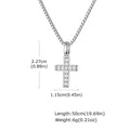PENDRA Cross Square Pendant Necklace