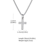 PENDRA Cross Square Pendant Necklace