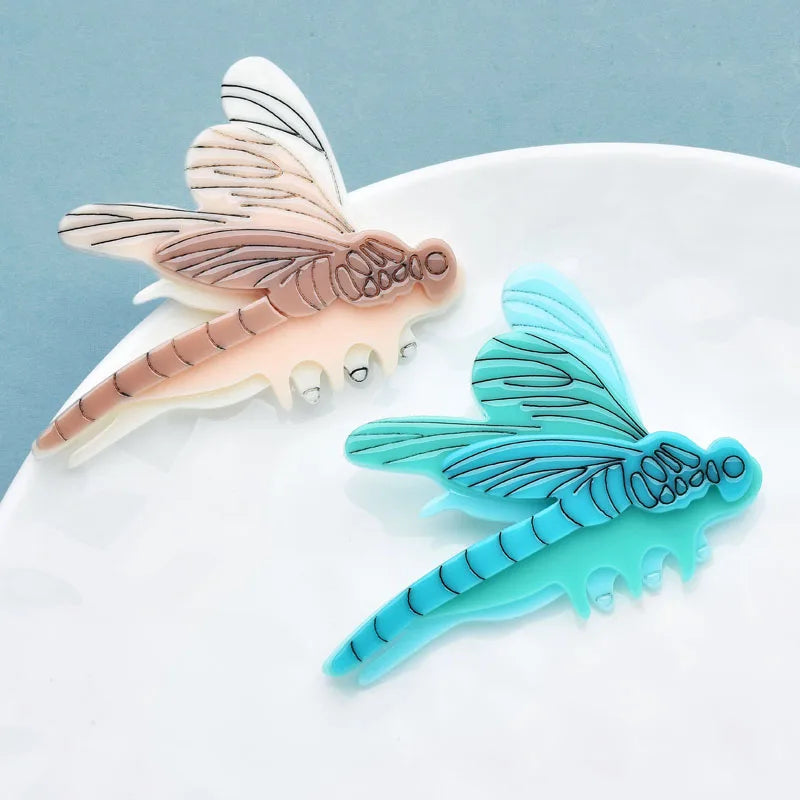 PENDRA Acrylic Dragonfly Brooch