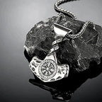PENDRA Steel Norse Necklace
