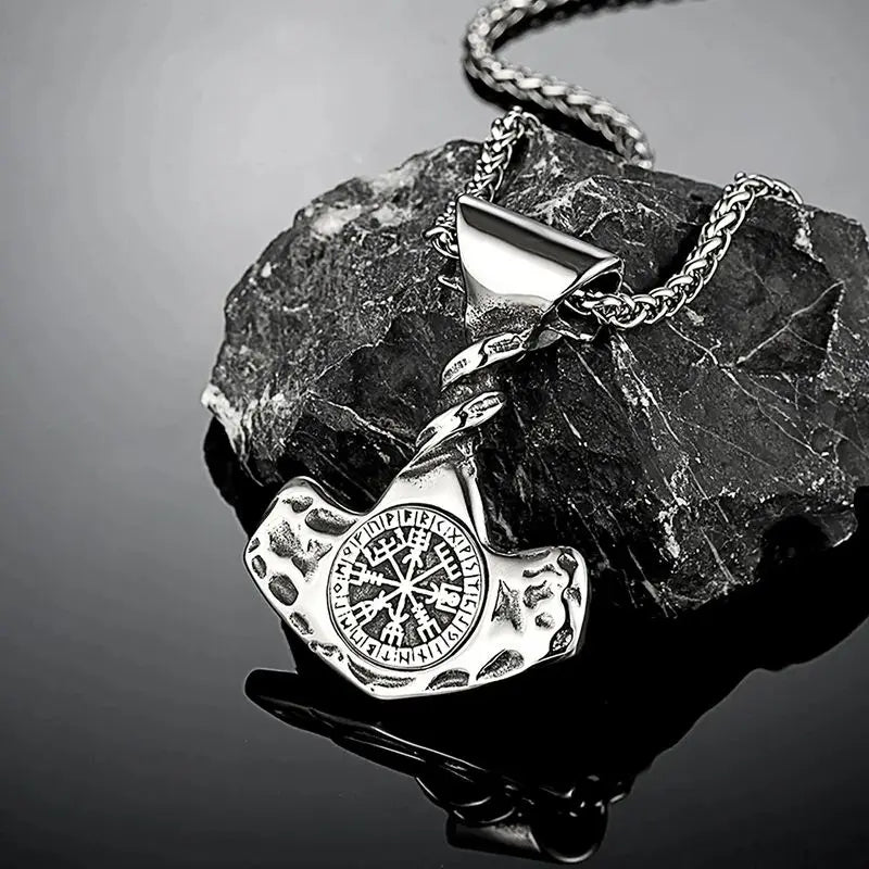 PENDRA Steel Norse Necklace