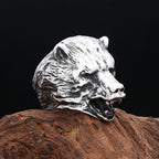 PENDRA Bearcrest Nordic Viking Bear Head Pendant