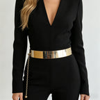 PENDRA Miraellea Metal Gold Elegant Waist Chain Belt