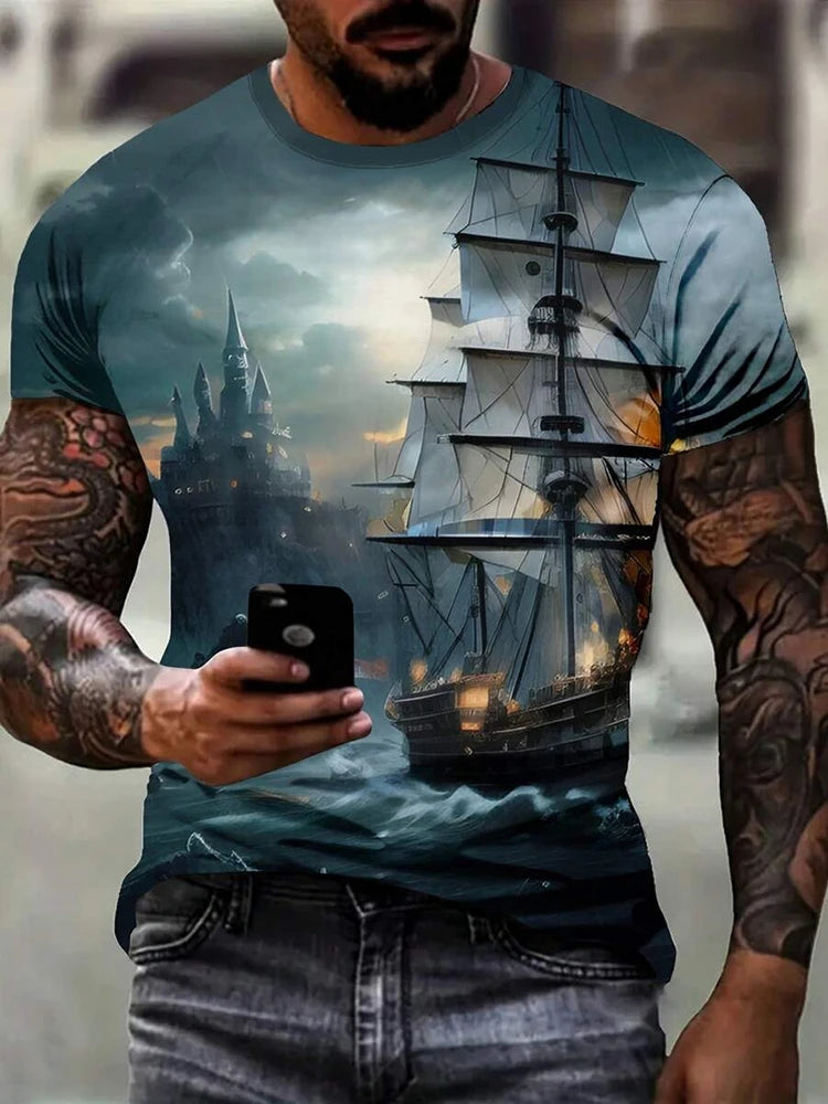 PENDRA Sports Short Sleeve T-Shirt