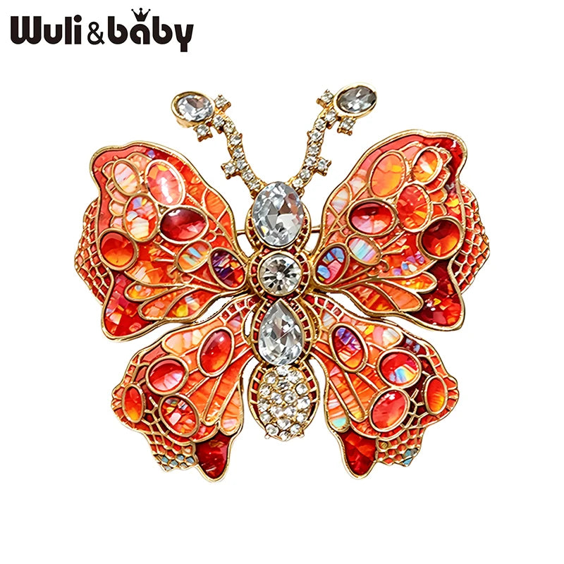 PENDRA Luxury Butterfly Brooch