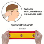 PENDRA Flag Spain Sports Official Headband