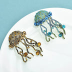 PENDRA Jellyflora Shining Jellyfish Brooch