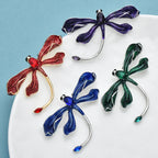 PENDRA Pretty Enamel Dragonfly Brooch