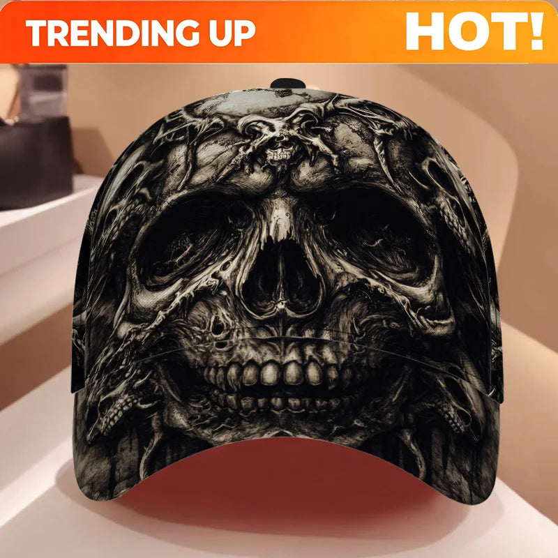 PENDRA Skull Detailed Cap