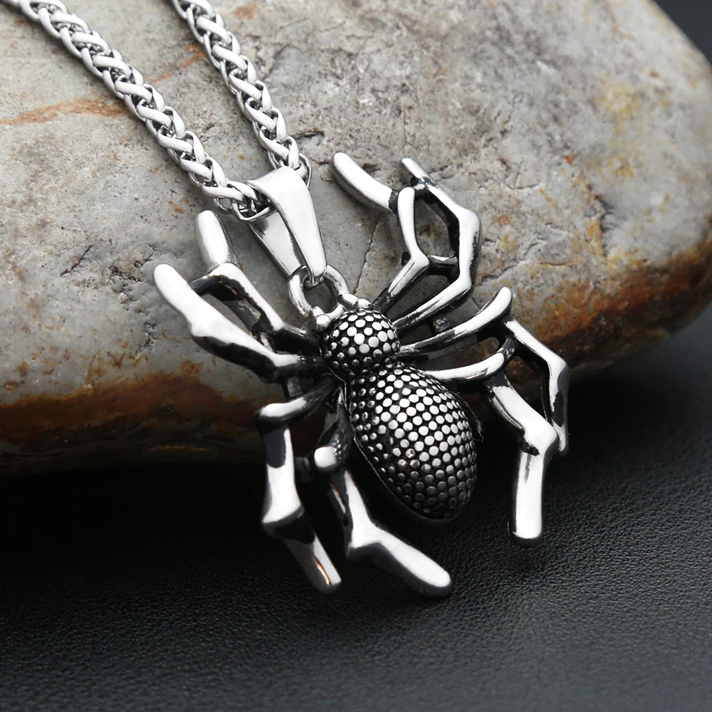 PENDRA Spiderforge Stainless Steel Spider Pendant